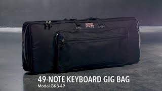 Gator Cases GKB49 49Note Keyboard Gig Bag [upl. by Yelyac]