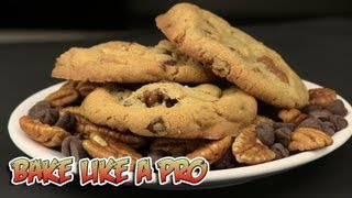 Pecan Chocolate Chip Cookies Recipe [upl. by Nortal]