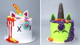 Amazing Halloween Cakes Compilation  Best Cake Decorating Ideas  So Yummy Cake Design 2020 [upl. by Ylra848]