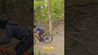 Healey Nab MTB drop jump berm mtb mondrakerbikes [upl. by Pickford]