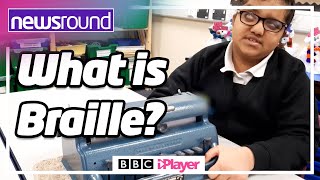 What is Braille  World Braille Day 2020  Newsround [upl. by Tenay]