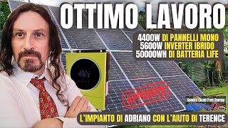 IMPIANTO FOTOVOLTAICO DI ADRIANO faidate [upl. by Persson]