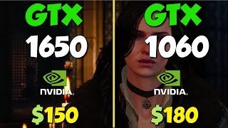 GTX 1650 vs GTX 1060 Test in 9 Games [upl. by Calan174]