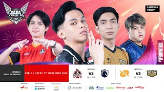 🔴 LIVE  MPL ID S14  Regular Season Hari 1 Minggu 8  Bahasa Indonesia [upl. by Travax655]