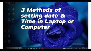 ল্যাপটপে তারিখ ও সময় ঠিক করার সহজ উপায় Setting date amptimetrending tricks tips date settings [upl. by Bobbye]