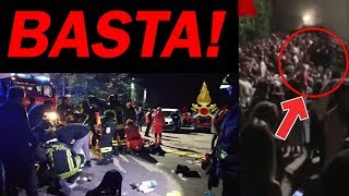 STRAGE LIVE SFERA EBBASTA 6 Morti e molti feriti SPIEGAZIONE [upl. by Anneis469]