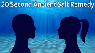 20 Second Ancient Salt Remedy Every Body Needs  Dr Alan Mandell DC [upl. by Muns637]