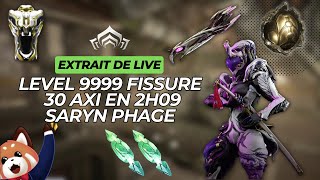 Level 9999 fissure Steel Path Kappa 2h09 Saryn Phage warframe [upl. by Iegres]