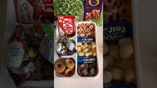 JIM JAM BISCUIT AND KITKAT CHOCOLATE SE BHARA LUNCHBOX shorts chocolate youtubeshorts lunch [upl. by Laktasic112]