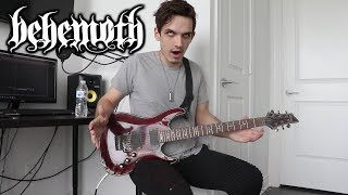 Behemoth  GodDog  GUITAR COVER 2018 [upl. by Crespi177]