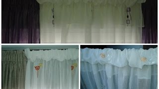 COMO HACER CORTINAS FACIL Y BONITAS [upl. by Ungley]