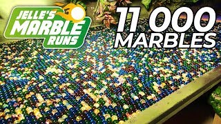 INCREDIBLE Marble Run Machine with 11000 Marbles [upl. by Aubarta]