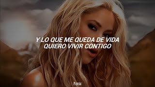 Shakira  Suerte Letra [upl. by Noelani485]