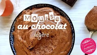 MOUSSE AU CHOCOLAT légère et facile aux blancs doeuf un DELICE [upl. by Niatsirk]