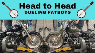 114quot Dueling Fatboys  2023 Harley Davidson Fatboy [upl. by Ceporah]