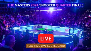 2024 The Masters Snooker LIVE Score UPDATE Today Quarter Finals Matches Jan 11 2024 [upl. by Imogene]