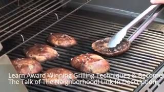 Grilling Portabello Mushrooms  How To Properly Grill Portabello Mushrooms [upl. by Evanthe638]