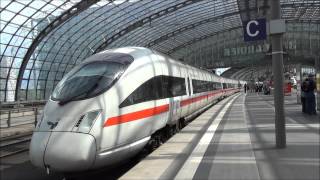 Zugverkehr in Berlin Hbf HD [upl. by Elyrehc]