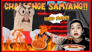 ATUN CHALLENGE SAMYANG LAGI  KALI INI PAKET SUPER PEDAS  Feat sapipurba Roblox Indonesia [upl. by Anirahtak]