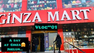 1st Vlog 🤗 A day at Ginza mart Jhelum Ami gum ge😂 [upl. by Jenesia]