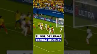 El gol de Jefferson Lerma para Colombia contra Uruguay por la Copa América 😱 [upl. by Malchy]