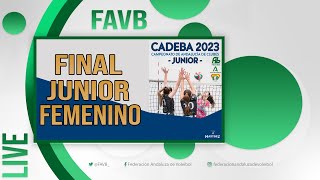 FINAL CADEBA JUNIOR FEMENINO 2023 [upl. by Yecniuq]