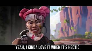 Lifeline Raps  quotThey Call Me Lifelinequot An Apex Legends Song [upl. by Akirdnwahs447]