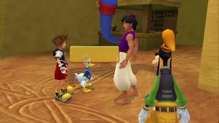 Kingdom Hearts Rechain of Memories F2  Agrabah [upl. by Aisor305]