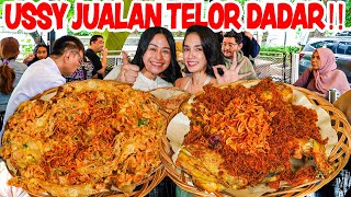 HEBOH USSY SULISTIAWATY BUKA WARUNG JUALAN AYAM GORENG amp TELOR DADAR [upl. by Mori]