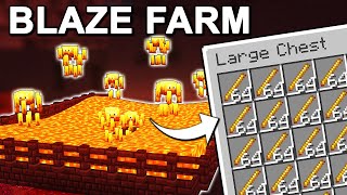 The EASIEST Blaze Farm in Minecraft 121 Tutorial [upl. by Bear]