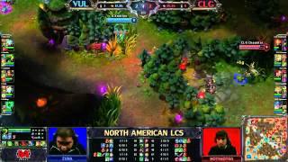 VUL vs CLG  LCS 2013 NA Spring W6D2 English [upl. by Nirhtak751]