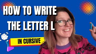 How to Write the Letter ‘l’ in Cursive with TOP TIPS to Avoid Writing an i  Handwriting Tutorial [upl. by Qerat195]