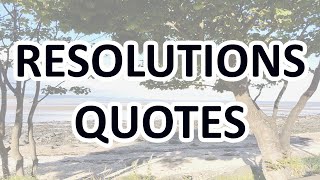 Happy New Year 🎆  Motivational Quotes about RESOLUTIONS [upl. by Allerbag614]