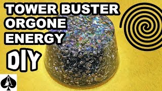 Making an Orgonite Tower Buster with Polyester Resin [upl. by Haldas]