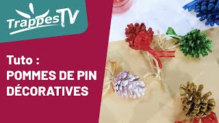 Tuto  pommes de pin décoratives [upl. by Ruel]