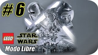 LEGO Star Wars El Despertar de la Fuerza  Guía Modo Libre  Halcón Milenario al 100  Parte 6 [upl. by Tyrus312]