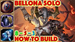 SMITE HOW TO BUILD BELLONA  Bellona Solo Build  How To  Guide Season 7 Conquest Torment 2020 [upl. by Garcia598]