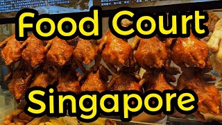 Food Court Rasapura Masters in Marina Bay Singapore [upl. by Ajnin817]