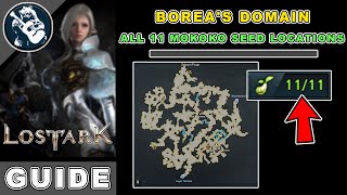 All 11 Boreas Domain Mokoko Seeds Location in Lost Ark  East Luterra Map Locations Guide [upl. by Juliette]