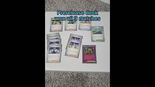 Prerelease deck pokemon pokemoncards pokemontcg [upl. by Lyndes763]