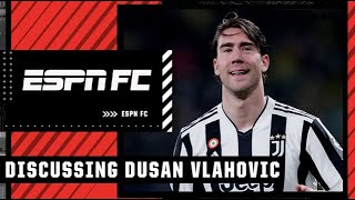 Dusan Vlahovic really stood out vs Villarreal in the Champions League  Steve Nicol  ESPN FC [upl. by Annasor947]