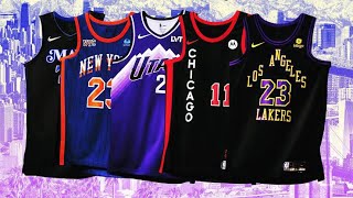 NBA Clips for Editing City Edition Jerseys [upl. by Shellie101]