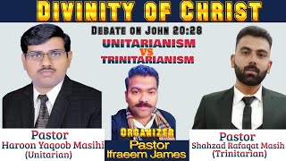 Divinity of Christ  Debate on John 2028  Pr Haroon Yaqoob Masihi VS Pr Shahzad Rafaqat in Urdu [upl. by Marita]