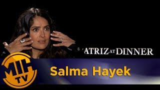 Salma Hayek Beatriz at Dinner Interview [upl. by Jayme]