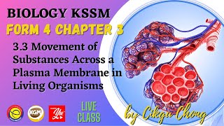 33 Movement of Substances Across a Plasma Membrane in Living Organisms [upl. by Mattox994]