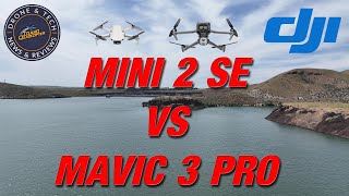 DJI Mavic 3 Pro vs DJI Mini 2 SE  Comparison Test Shootout [upl. by Quita]