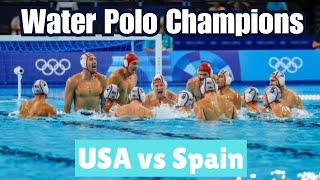 USA’s Water Polo Heroes Bronze Medal Victory at Paris 2024 [upl. by Giustino726]