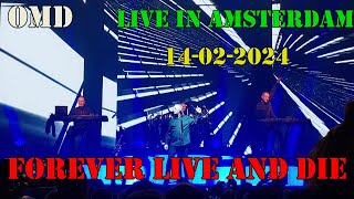 OMD live in Amsterdam 14022024  Forever live and die AFAS LIVE [upl. by Asirralc]