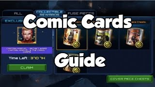 Marvel Future Fight Comic Cards Guide [upl. by Janaye]