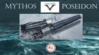 Visconti Mirage Mythos Poseidon Fountain Pen Review A Quality Entry Level Visconti Offering [upl. by Marriott]